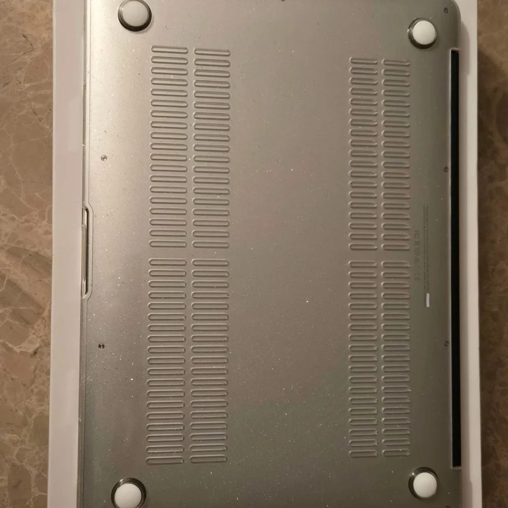 Apple MacBook Air Silver with Mint Green Keyboard Cover